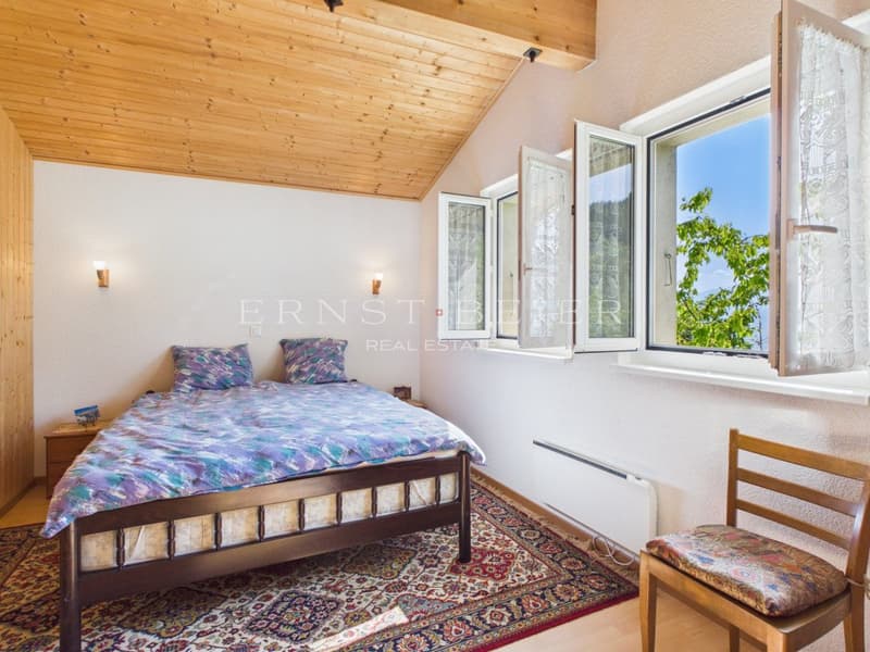 Chalet mitoyen avec cachet dans un environnement paisible et verdoyant (9)