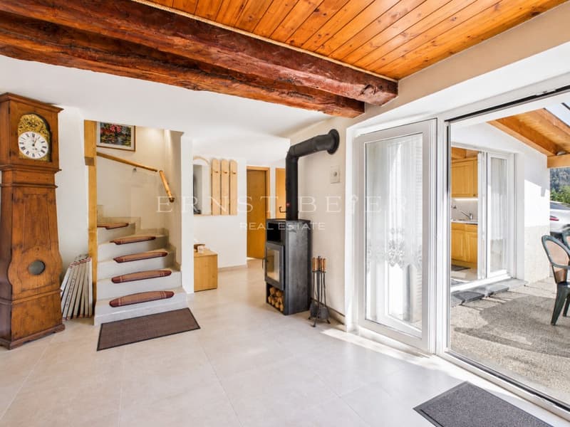 Chalet mitoyen avec cachet dans un environnement paisible et verdoyant (2)