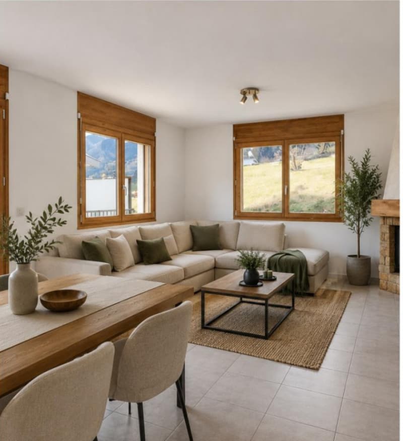A VENDRE - Savièse (Chandolin): Appartement 4.5 pces avec terrasse & jardin (2)