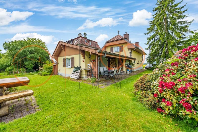 La Jonchère - Val-de-Ruz : maison individuelle 5 pièces et jardin (1)