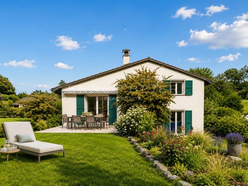 EXCLUSIVITE - Magnifique villa familiale de 130m2 - avec jardin - Cremières (1)