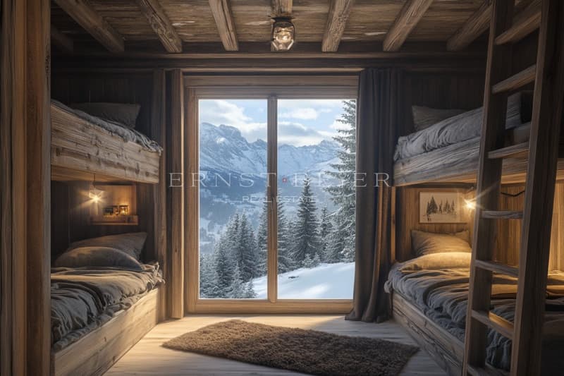 Magnifique chalet de montagne avec vue imprenable (5)