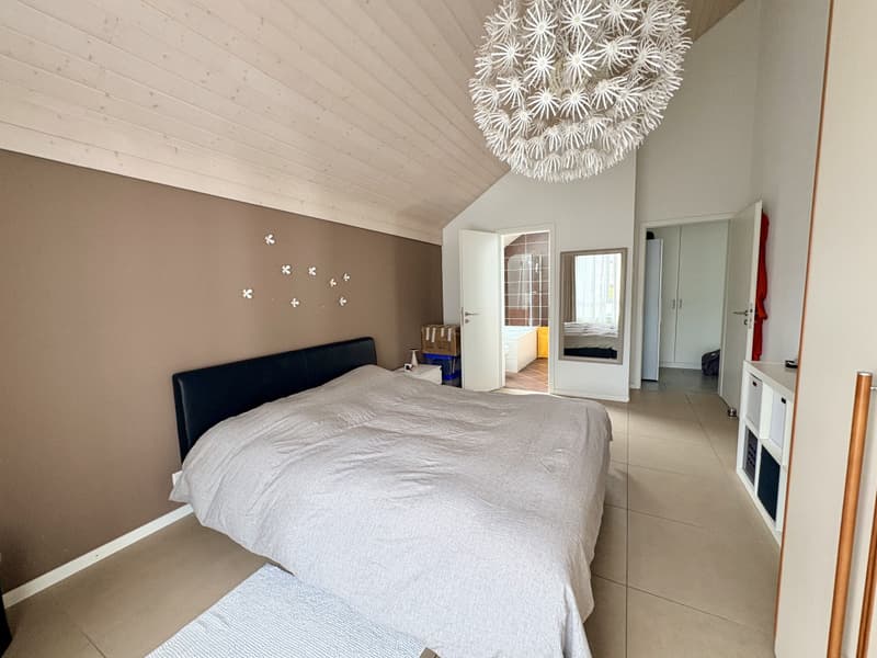 Magnifique, lumineux, duplex de standing de 4,5 pièces au coeur de Genolier (5)