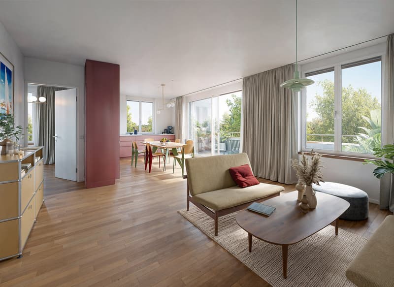 Derniers lots : Appartement contemporain & familial de 5 pièces, Plan -Les-Ouate (2)