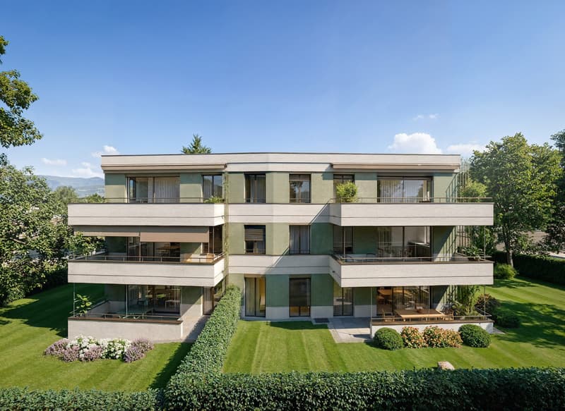 Derniers lots : Appartement contemporain & familial de 5 pièces, Plan -Les-Ouate (1)