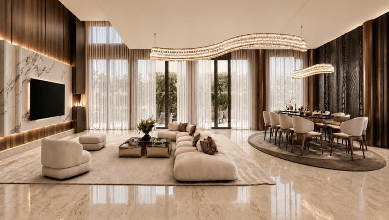 Trois magnifiques villas, prestations Luxe(La Capite-Cologny-Choulex) (7)