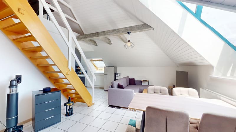 Studio avec mezzanine, idéal pour investisseur (8)