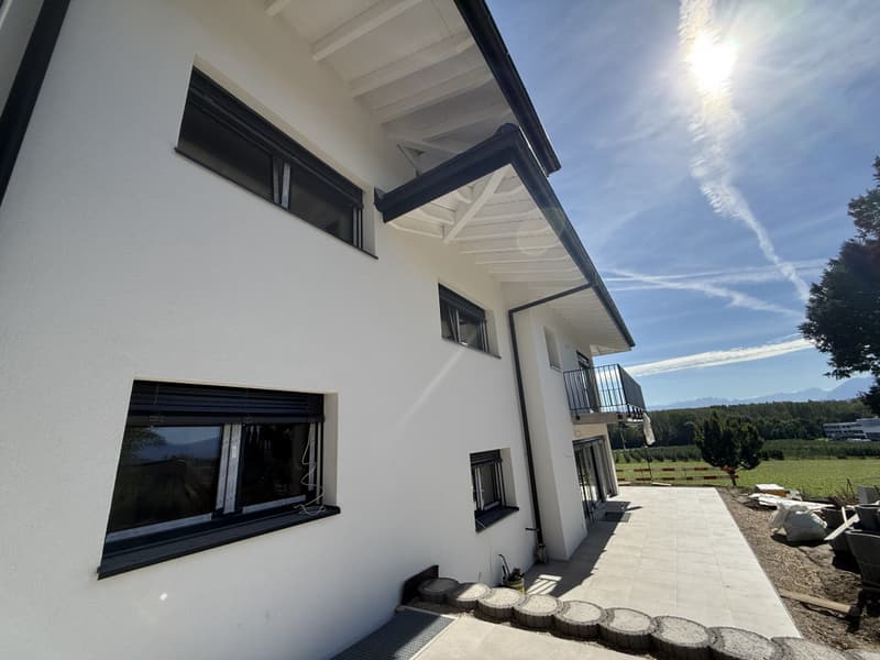 2 villas mitoyennes neuves à Denges - cadre de vie privilégié entre lac et ville (5)
