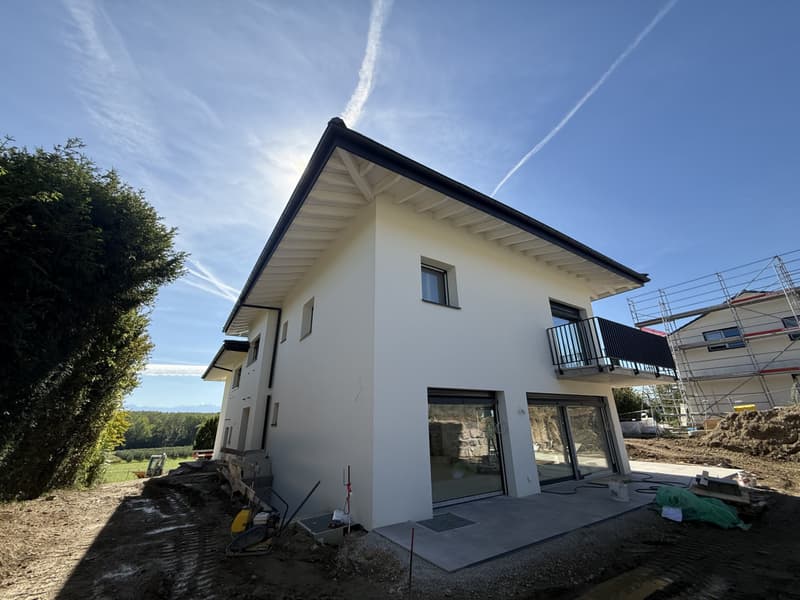 2 villas mitoyennes neuves à Denges - cadre de vie privilégié entre lac et ville (3)