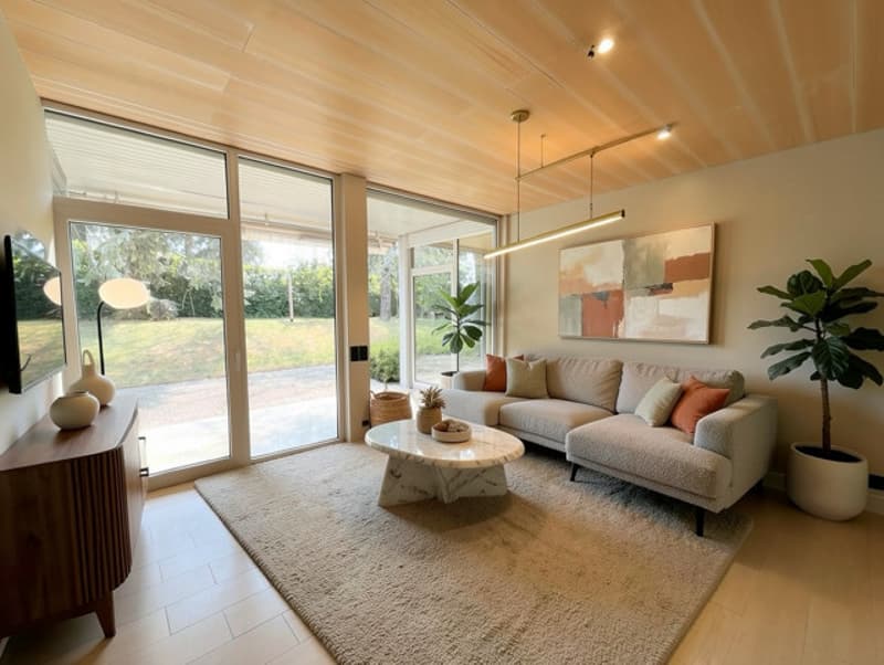 Belle et très spacieuse villa d'architecte, 12 pces, 2800 m2 terrain intimiste, (4)