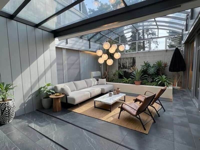 Belle et très spacieuse villa d'architecte, 12 pces, 2800 m2 terrain intimiste, (8)