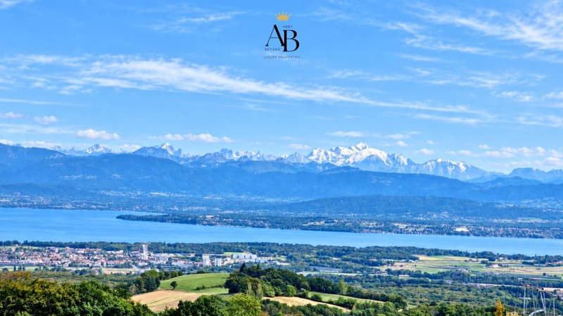 Blue Horizon, appartement contemporain 5,5 pièces, vue lac et Mont Blanc (5)