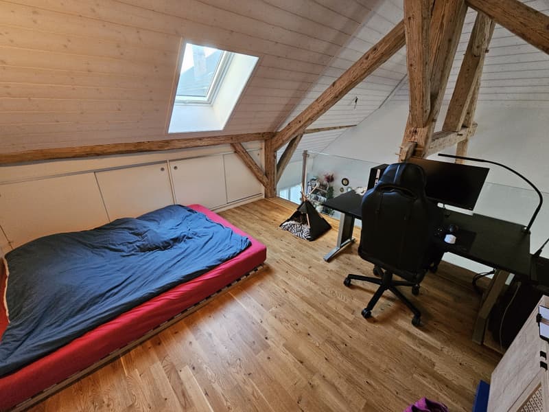 Appartement indépendant de 3 pièces en triplex à Orny (4)
