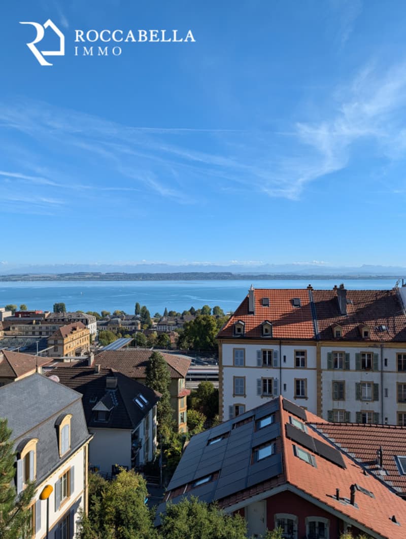 Magnifique duplex mansardé, charme et caractère au sein d'une demeure de maître (7)