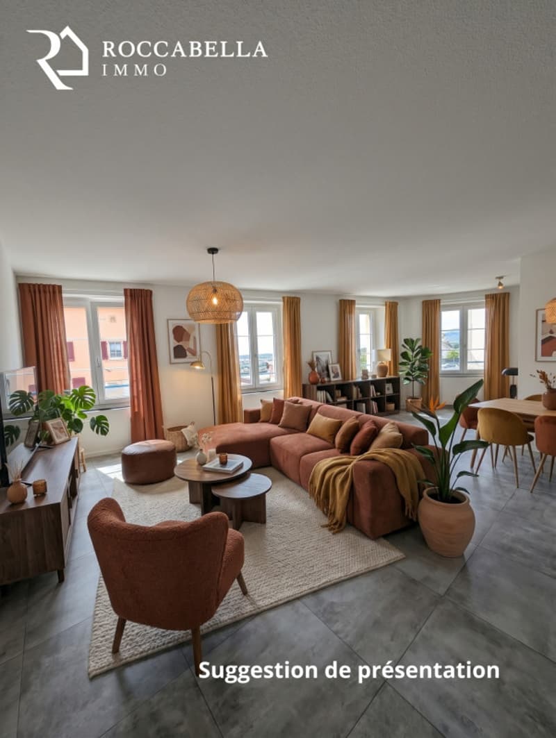 Coup de coeur assuré à Cormondrèche - Appartement de 3,5 pces entièrement rénové (1)