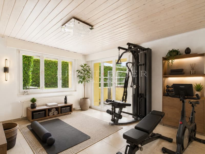 EXCLUSIVITE - Spacieuse maison familiale avec jardin, terrasses à Founex (8)