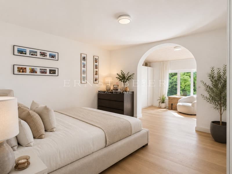 EXCLUSIVITE - Spacieuse maison familiale avec jardin, terrasses à Founex (10)