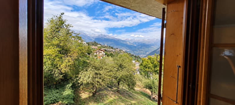 Vue chambre