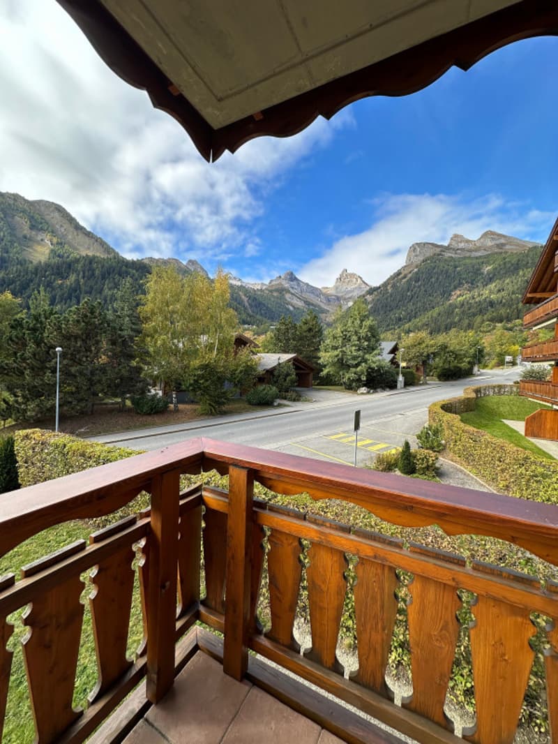 OVRONNAZ - Appartement meublé de 3.5 pièces avec vue imprenable (10)