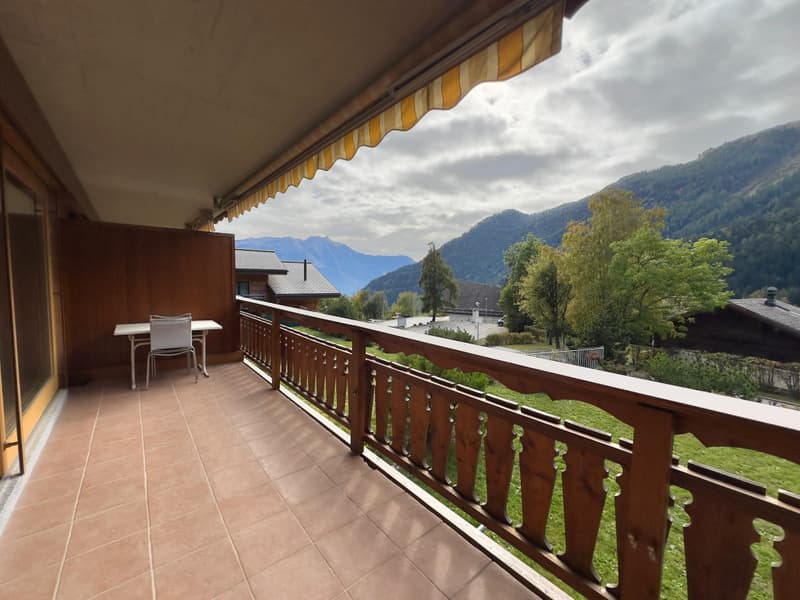 OVRONNAZ - Appartement meublé de 3.5 pièces avec vue imprenable (11)