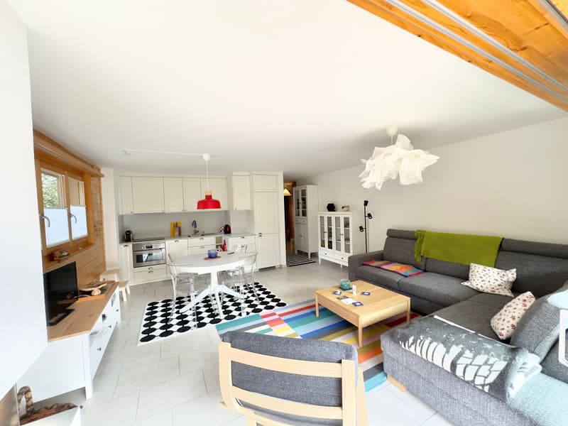 OVRONNAZ - Appartement meublé de 3.5 pièces avec vue imprenable (6)
