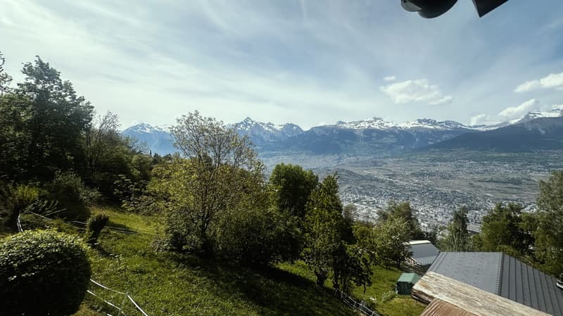 Chalet 4.5 pièces sur 790 m² de terrain, vue dégagée, 15 min de Sion (10)