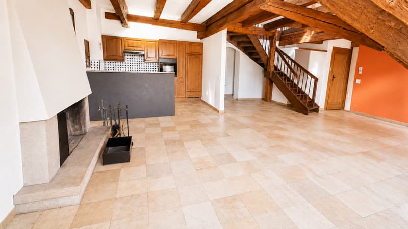 A vendre au coeur de la Vieille Ville de Fribourg un magnifique attique (4)