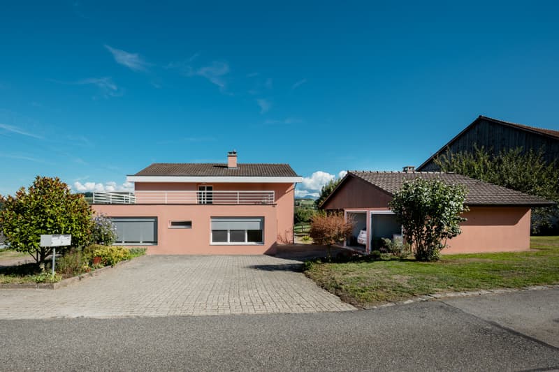 EXCLUSIVITE IMMO2Z: Villa individuelle de 6.5 pces avec appartement de rendement (1)