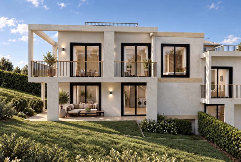 NEUVE - 67 m2 de Terrasses et ROOF-TOP pour cette VILLA 4.5 pcs de 350 m2 utile (2)