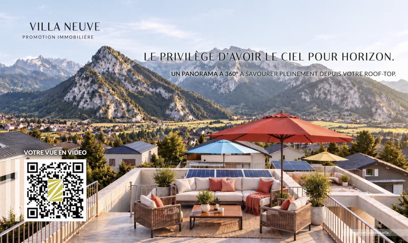 NEUVE - 79 m2 de Terrasses et ROOF-TOP pour cette VILLA 5.5 pcs de 332 m2 utiles (13)