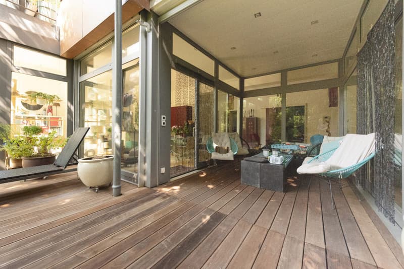 Aux portes de Lausanne : un loft avec jardin qui fait son effet ! (3)
