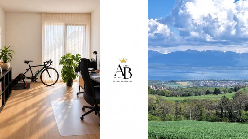 En exclusivité - Vue panoramique sur le lac et les montagnes, terrasse et jardin (6)