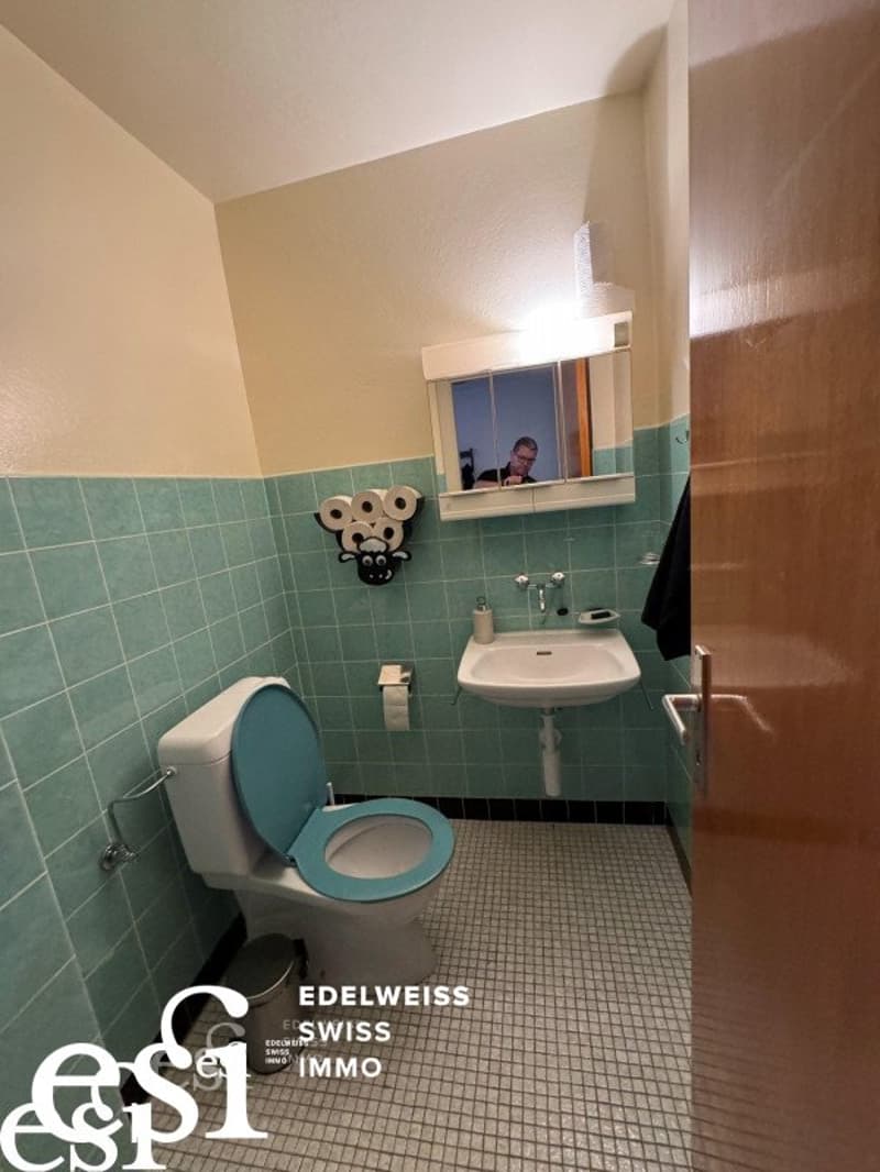 Spacieux appartement de 4.5 pces au centre de Bex avec beau potentiel (4)