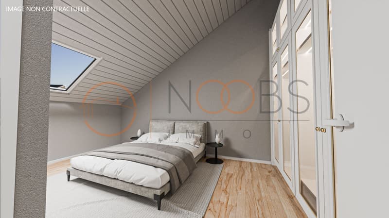 Plus que 3 Lots disponibles !  2.5 pièces NEUFS de 77 à 90 m2 - Dès CHF490'000.- (5)