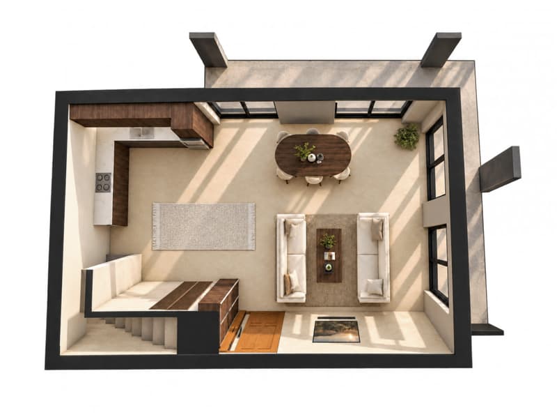 NEUVE - 67 m2 de Terrasses et ROOF-TOP pour cette VILLA 4.5 pcs de 350 m2 utile (6)