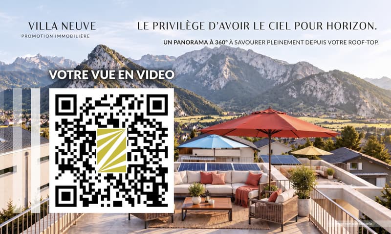 NEUVE - 79 m2 de Terrasses et ROOF-TOP pour cette VILLA 5.5 pcs de 332 m2 utiles (2)