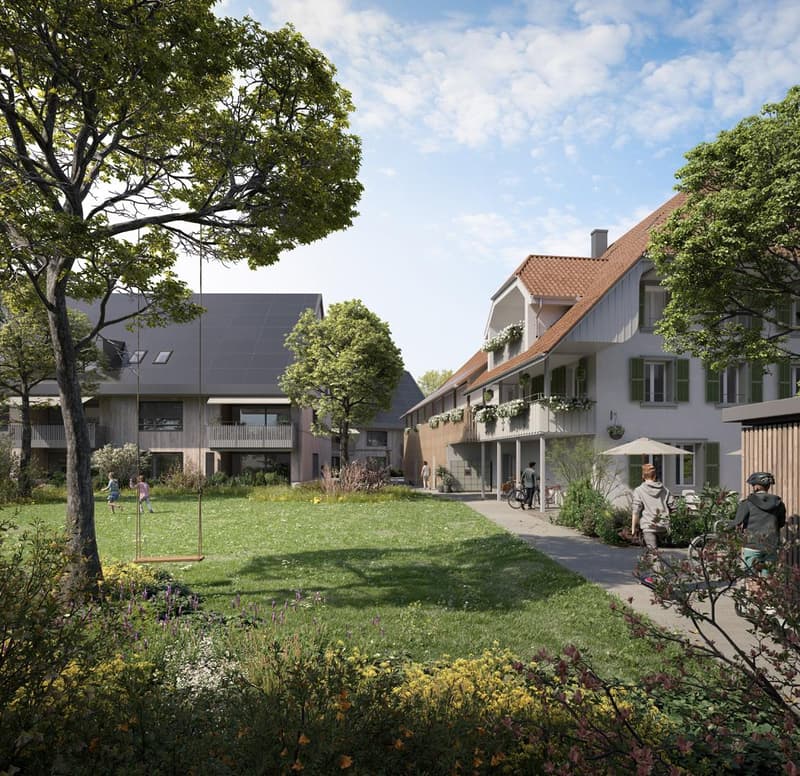 2.5 Zimmerwohnung in Worben (5)