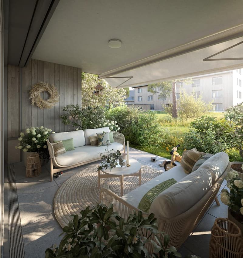 2.5 Zimmerwohnung in Worben (7)