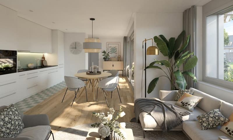 2.5 Zimmerwohnung in Worben (3)