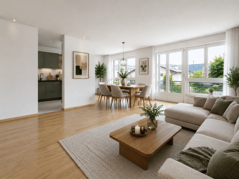 Helle und ruhige Wohnung mit Alpenblick und eigenem Wasch-/Hobbyraum (1)