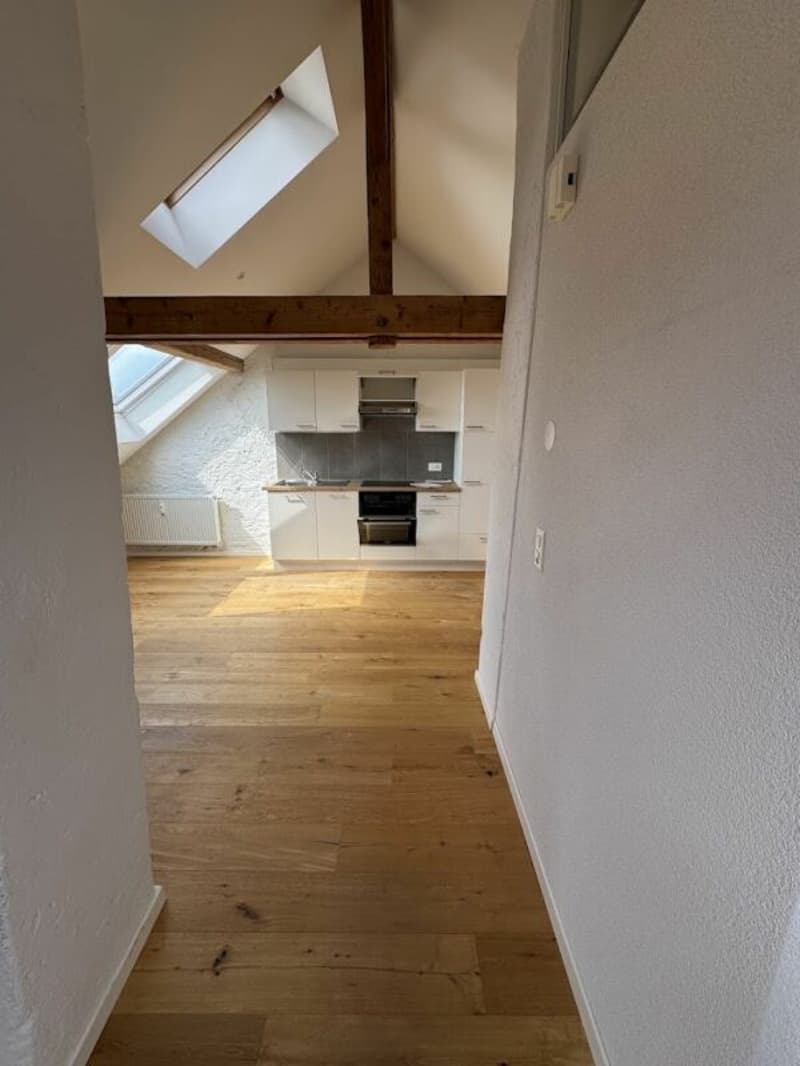 Sonnige Dachwohnung mit Sichtbalken und besonderem Charme (10)