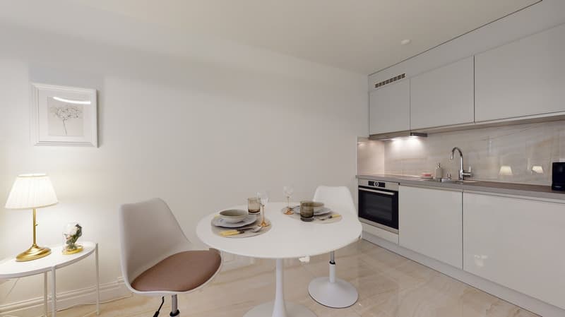 Studio moderne, meublé et luxueux à Boudry (11)