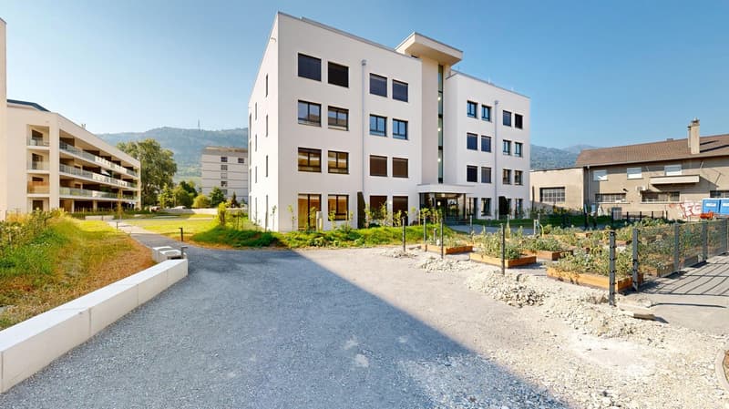 Charmant studio meublé à Sion (15)
