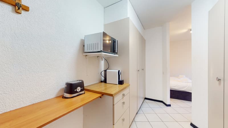 Studio spacieux dans un joli quartier à Sierre (9)