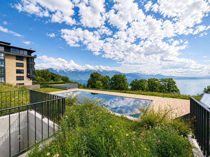 Appartement meublé de 3 pièces avec vue imprenable à Puidoux (11)