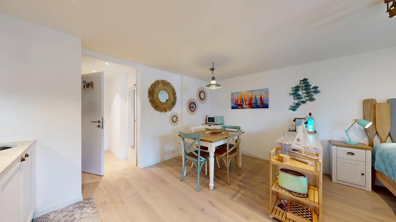 Charmant studio meublé au cœur d'Estavayer (10)