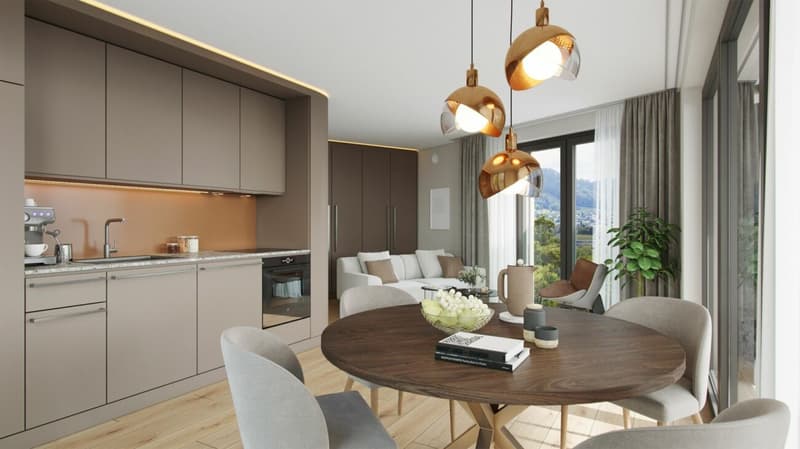 3 Zimmer Wohnung im Eigentumsstandard an der Stadtgrenze zu Zürich - Exclusive New Development on Zurich's City Border (3)
