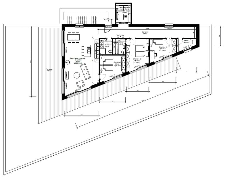 Appartement 4.5 pièces en attique de 125 m² avec terrasse (5)