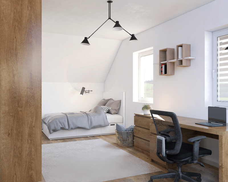 Neubau drei moderne Einfamilienhäuser nach Minergie-Standard in Riedstätt (20)