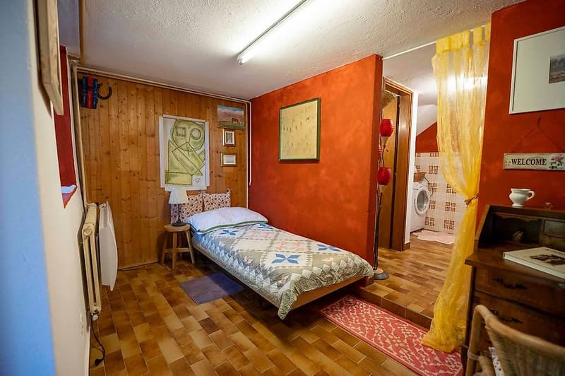 Bella casa a Mugena, nel Malcantone, con rustico adiacente (13)
